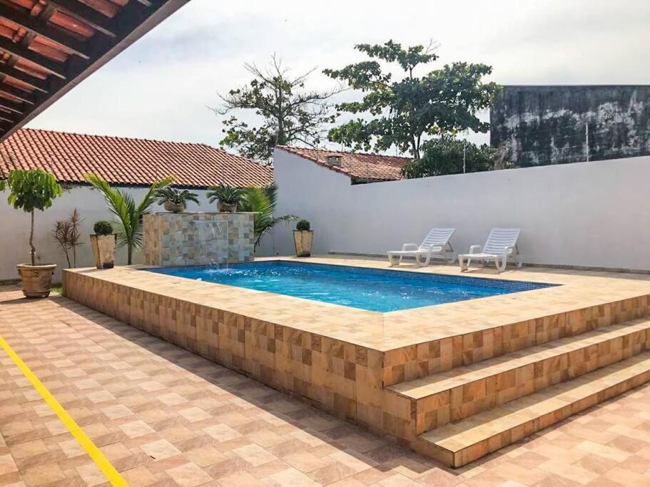 Vila Casa Com Piscina Itanhaem Cibratel II Exteriér fotografie