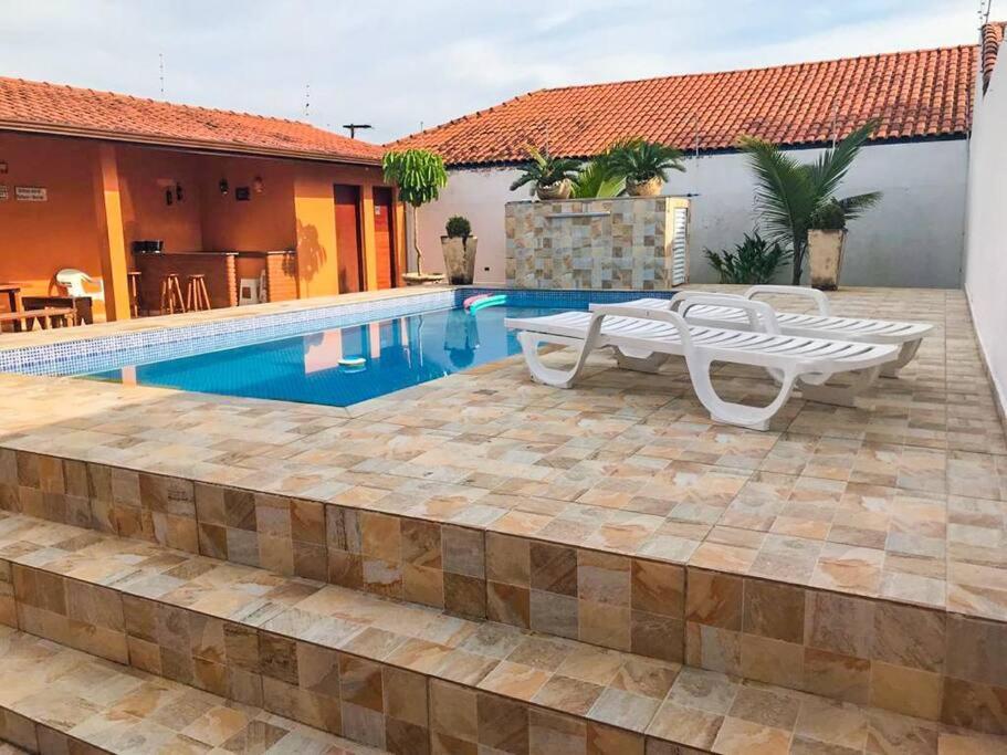 Vila Casa Com Piscina Itanhaem Cibratel II Exteriér fotografie