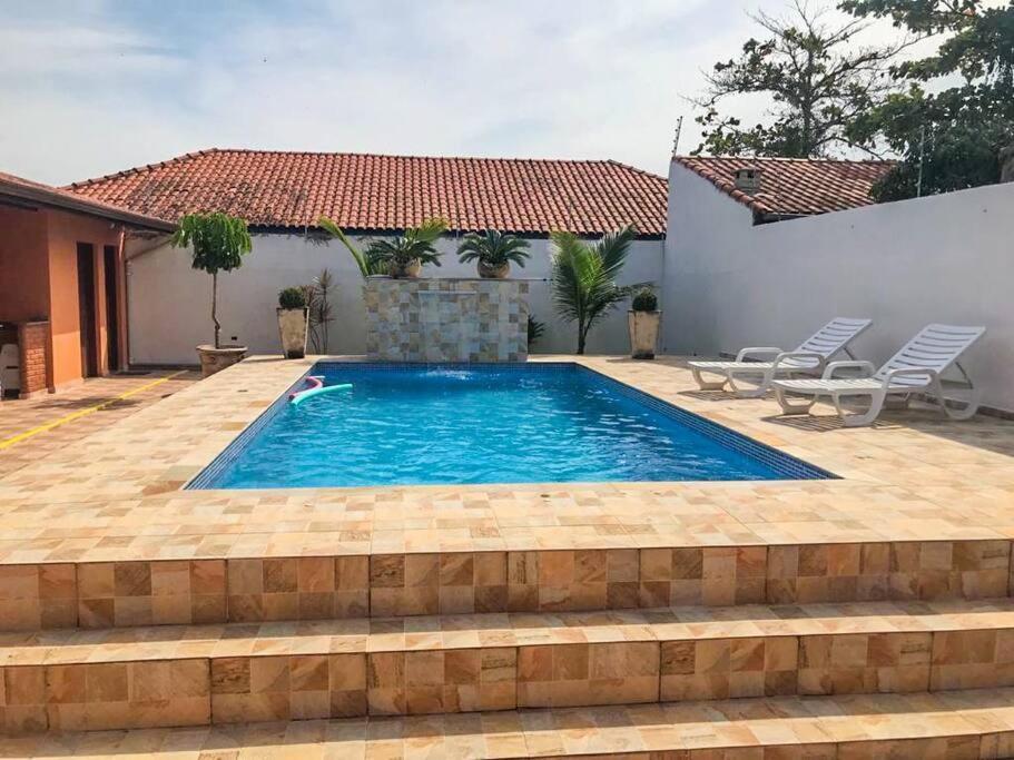 Vila Casa Com Piscina Itanhaem Cibratel II Exteriér fotografie